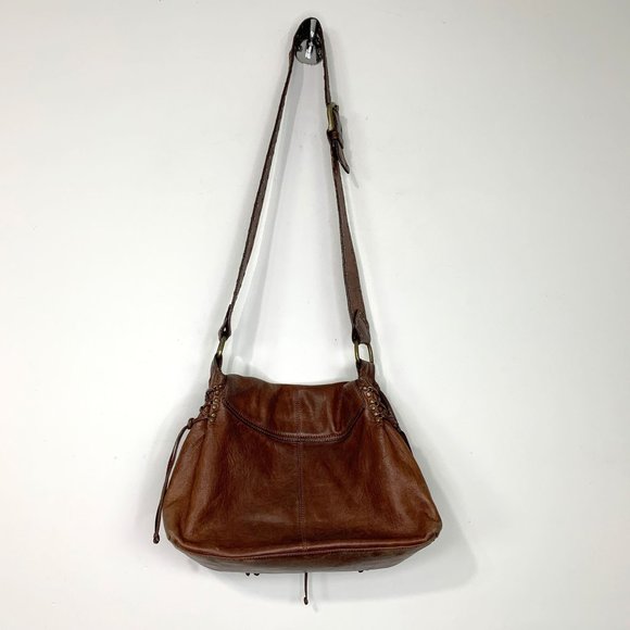 KOOBA ANNIE Brown Leather Lace Corset Messenger Bag OS - Picture 9 of 15